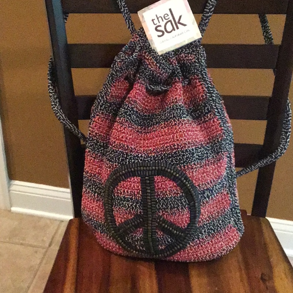 NWOT crochet backpack by the Sak